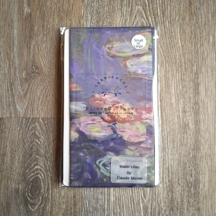 "Water Lilies" Printed Art Tights