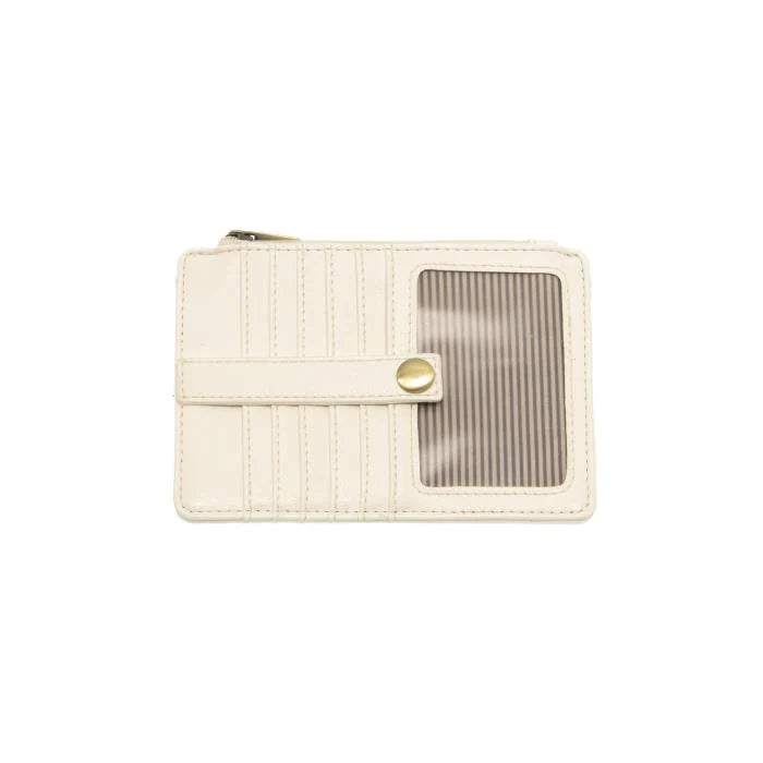 White New Penny Mini Travel Wallet