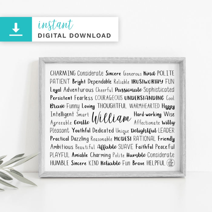 William Digital Download