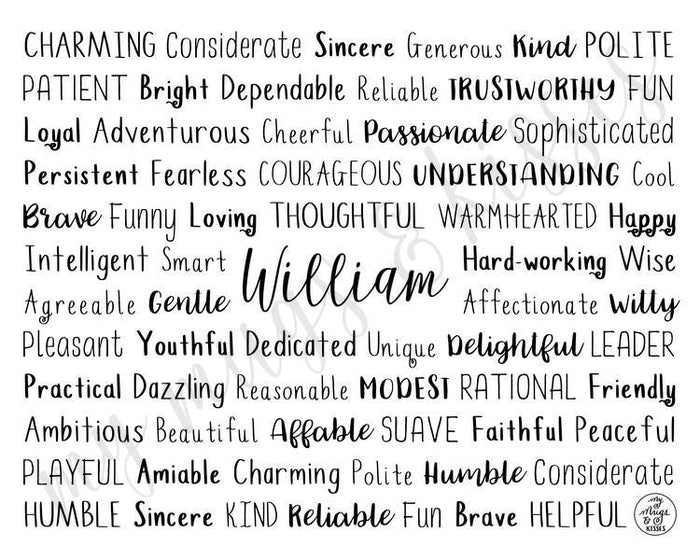 William Digital Download