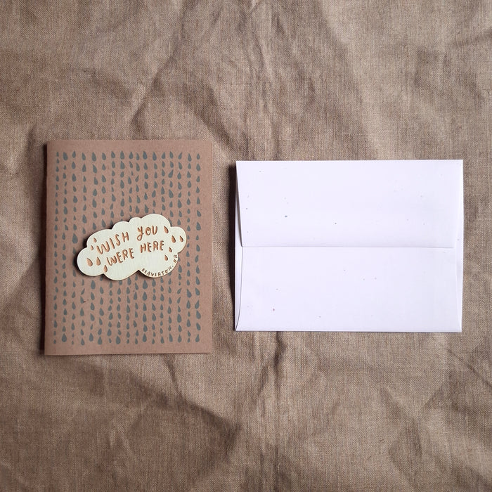 "Wish You Were Here" (Beaverton) Magnet + Greeting Card