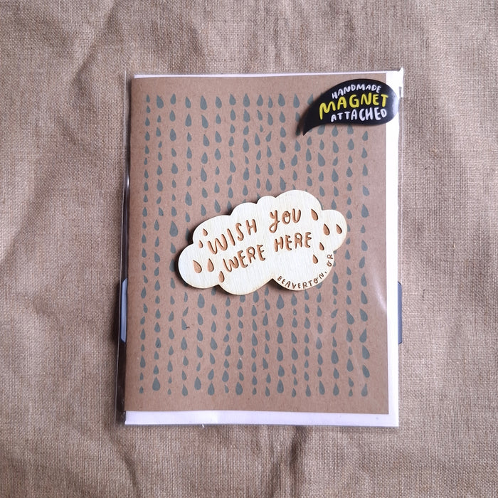 "Wish You Were Here" (Beaverton) Magnet + Greeting Card