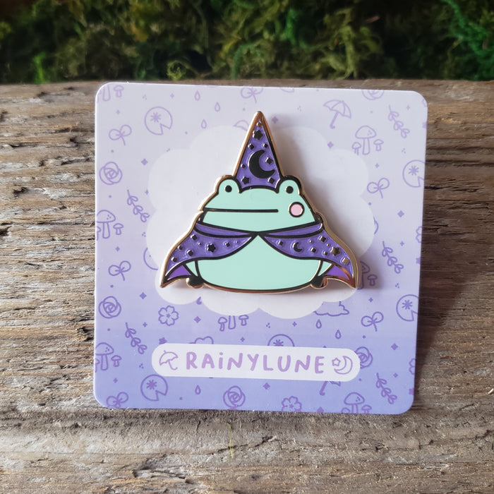 Wizard Frog Enamel Pin