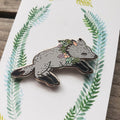 Wolf Beastie Enamel Pin