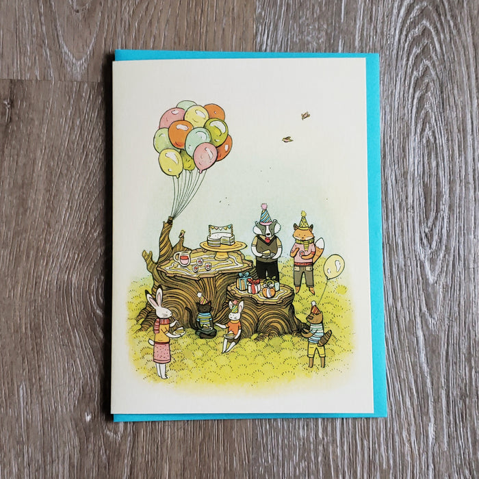 Woodland Celebration Greeting Card
