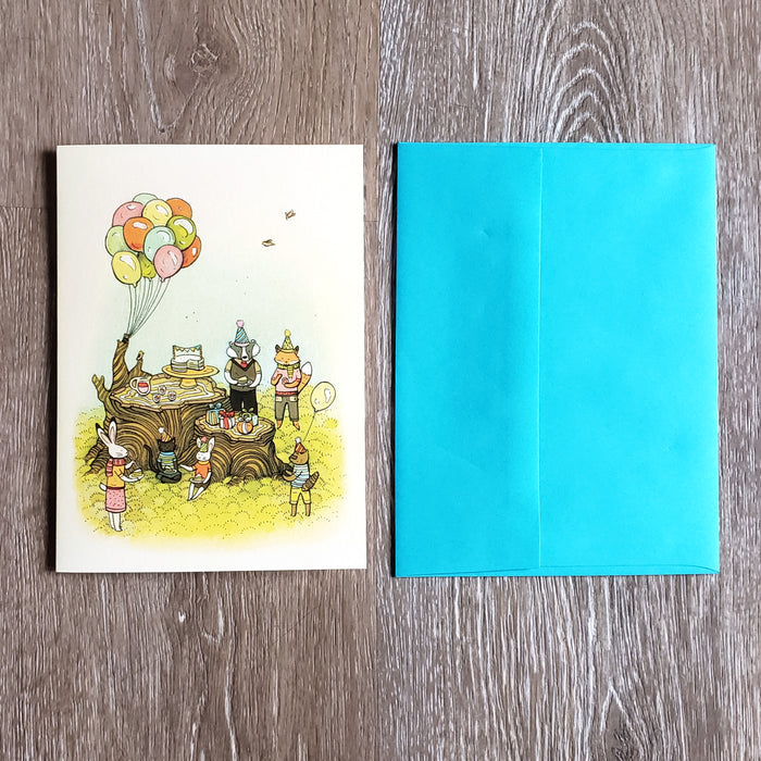 Woodland Celebration Greeting Card
