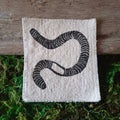 Worm Canvas Patch