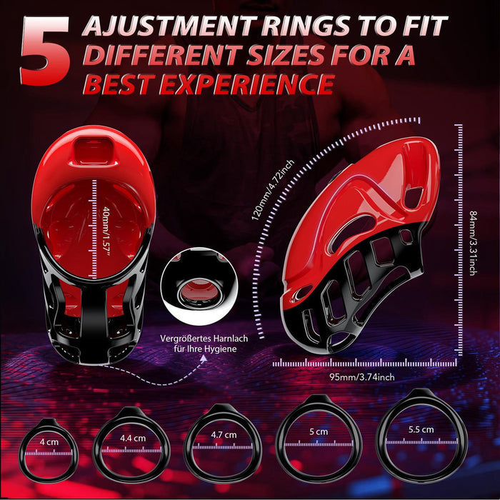 vibrating cock cage