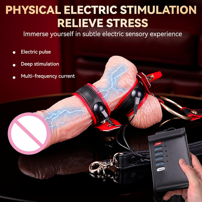 electric pulse penis bondage