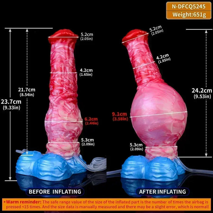 inflating dildo