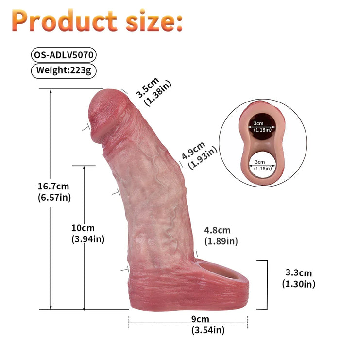 6.57 inches sleeve
