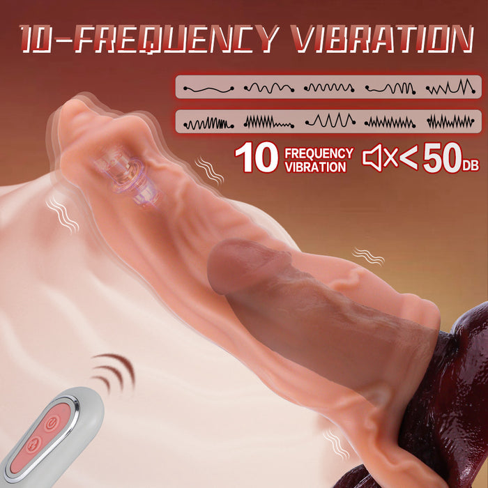 vibrating penis sleeve