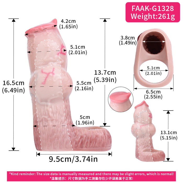 dog cock extender