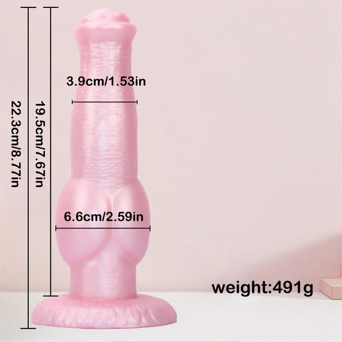 silicone knotted toy