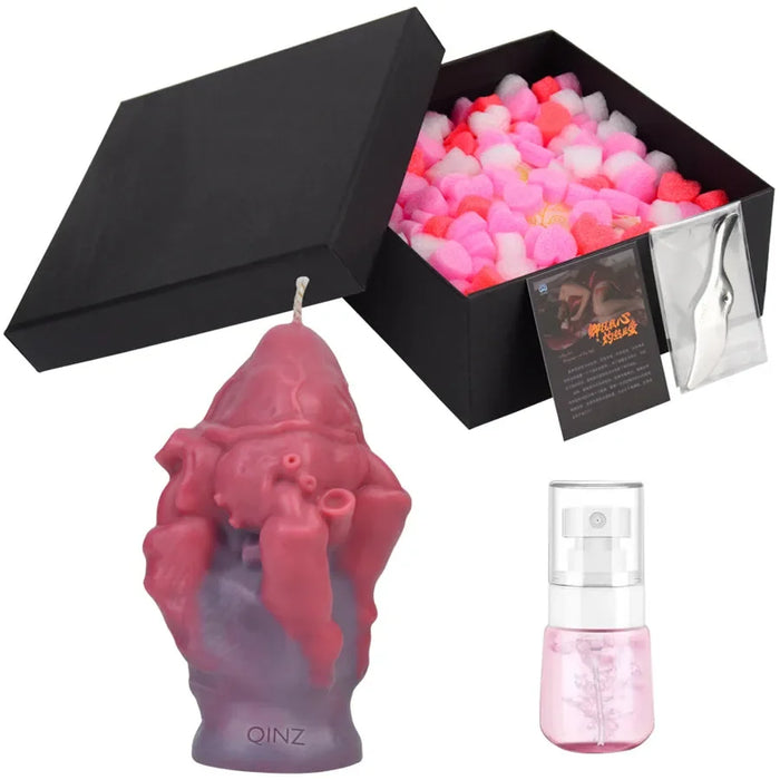 heart sex candle