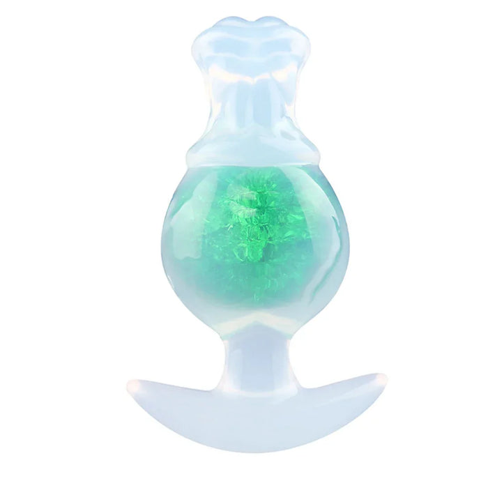 green anal toy