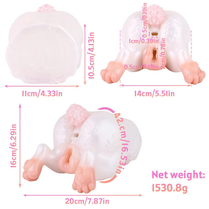 fake rabbit ass