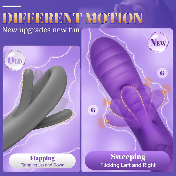 dual stimulation vibrator