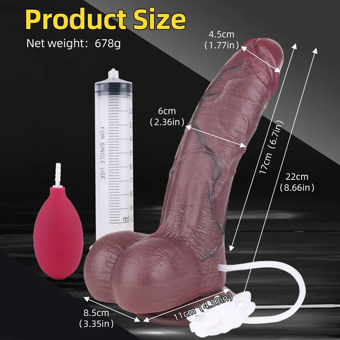 cumming dildo