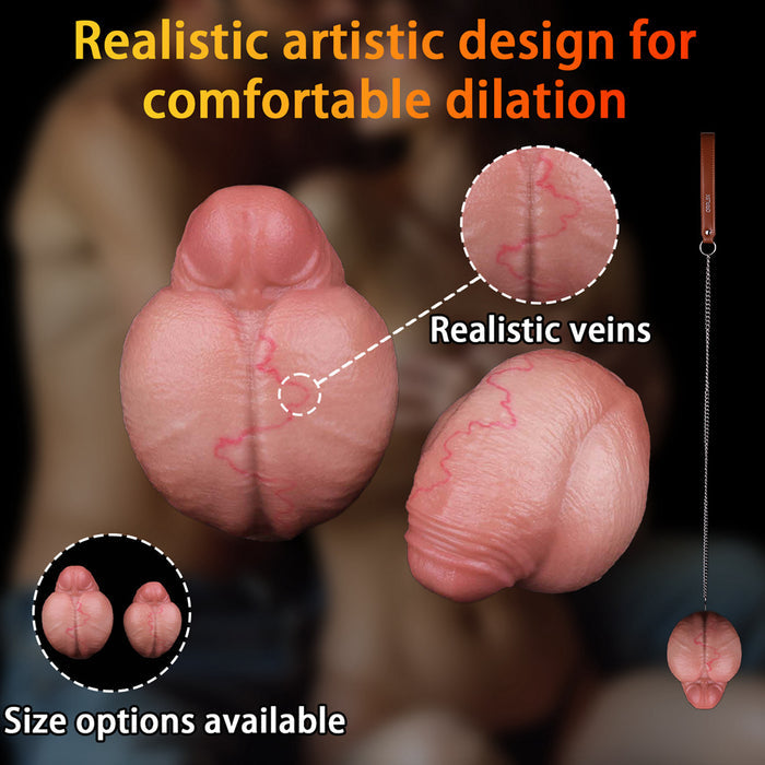silicone anal toy