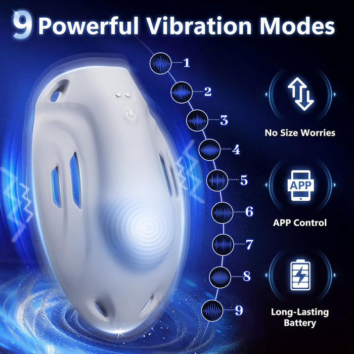 vibrating penis cage