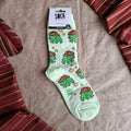 "Yee Frog!" Cowboy Frog Crew Socks