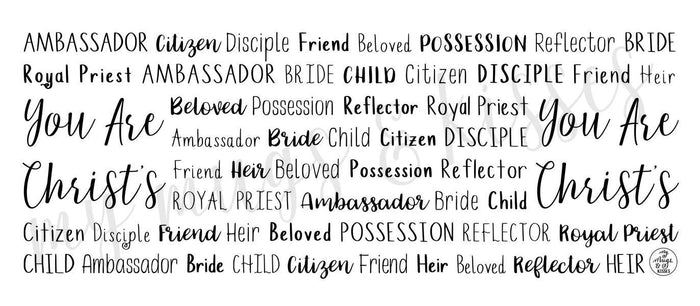 You Are Christ's Mug