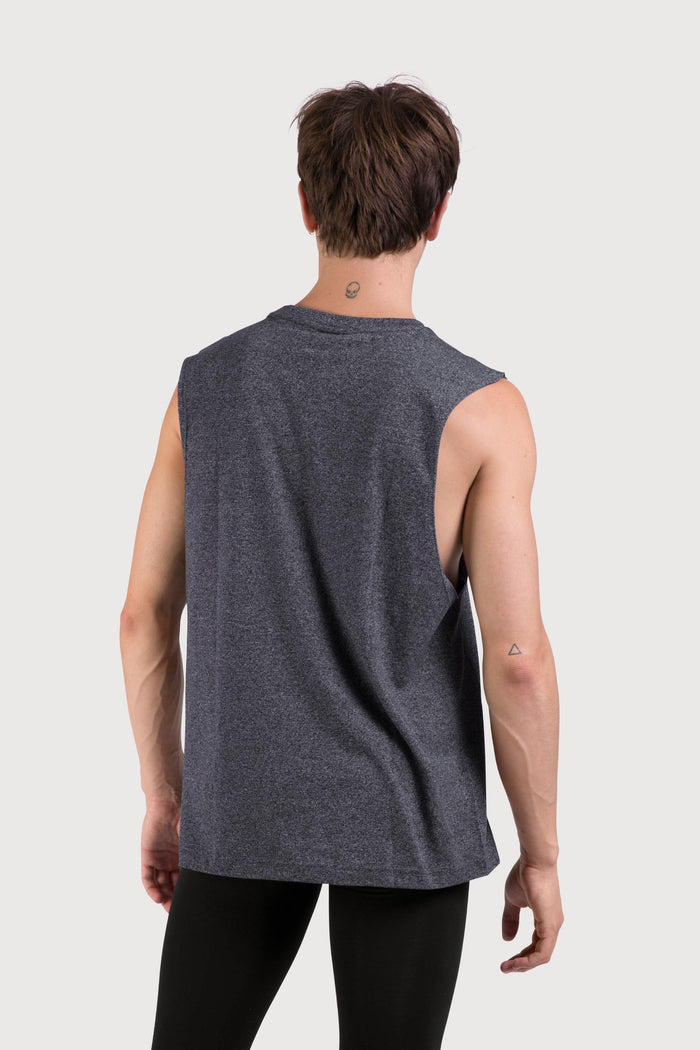Z0403M - Bloch Harris Relaxed Drop Arm Mens Muscle Tank