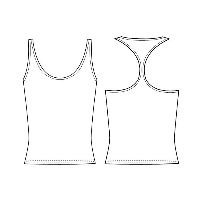 ZF5814 - Bloch T Back Womens Singlet