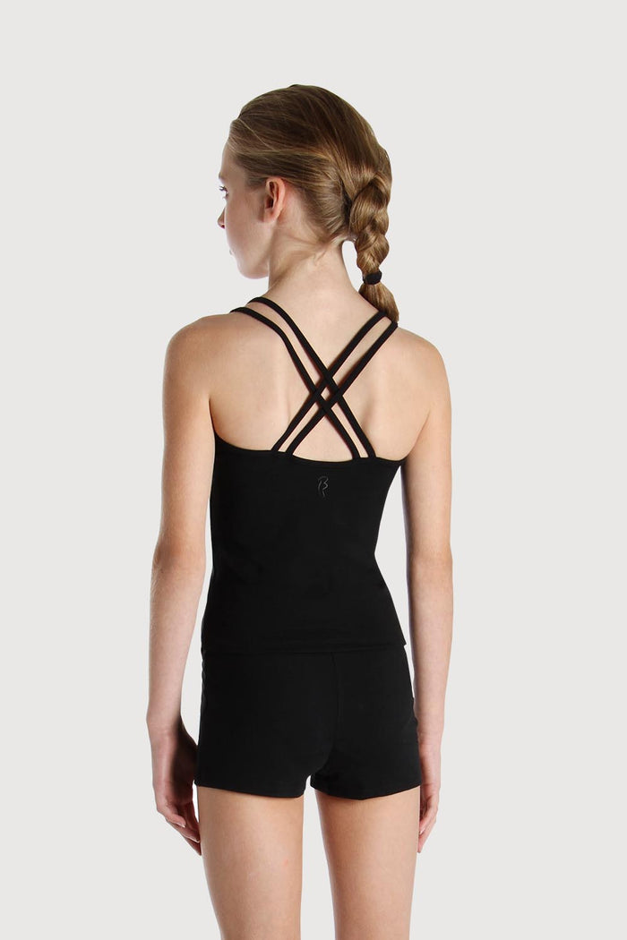 ZF5817G - Bloch Double Cross Girls Cami