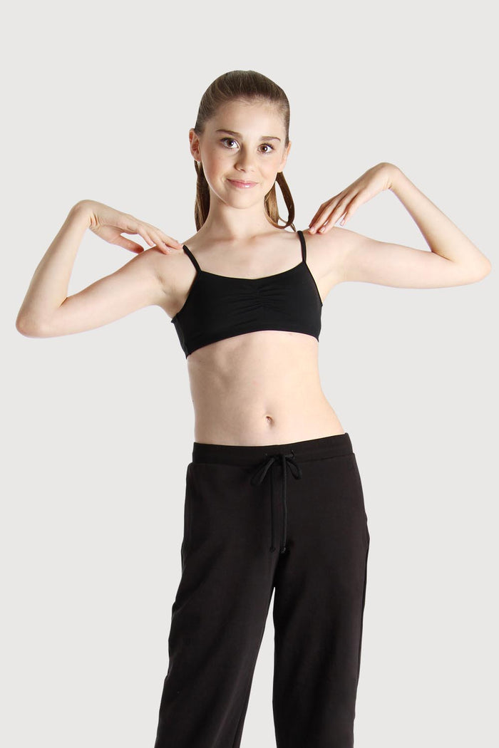 ZF5853G - Bloch Gather Front Girls Crop Top